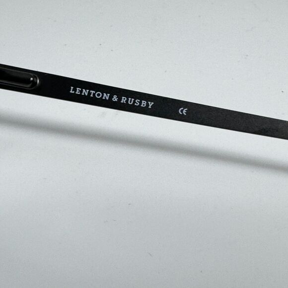 Lenton‎ & Rusby LR4013 Designer Eyeglasses Frames Gunmetal 070 53-18-140 H13825 main image 6